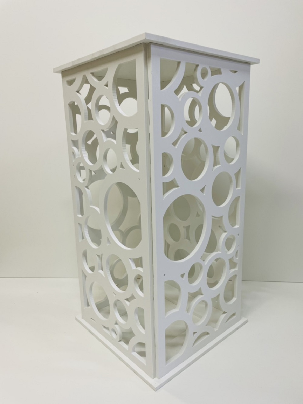 VIMA Decorative Display PVC Stand Pedestal White Color 26