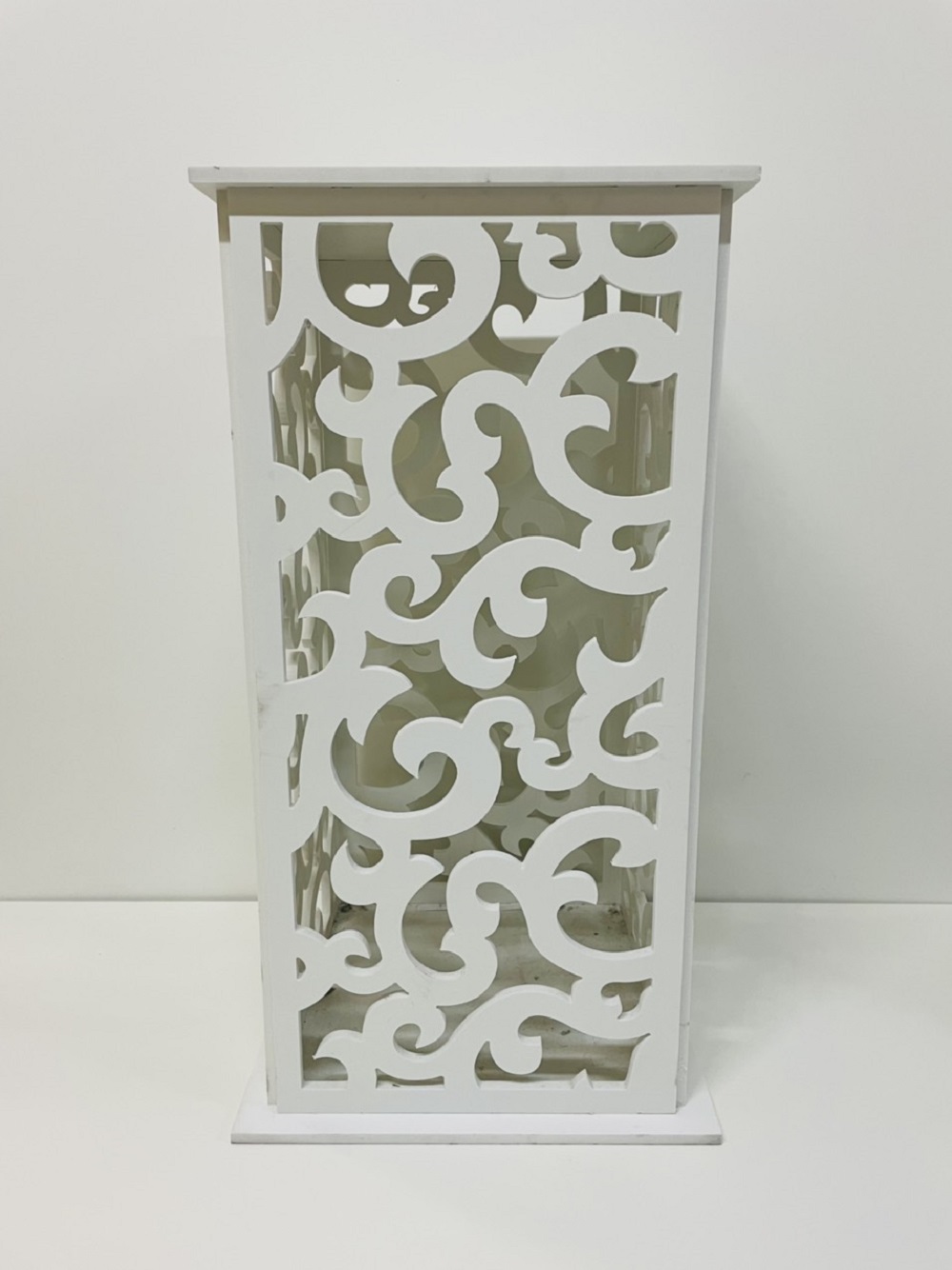 VIMA Decorative Display PVC Stand Pedestal White Color 26