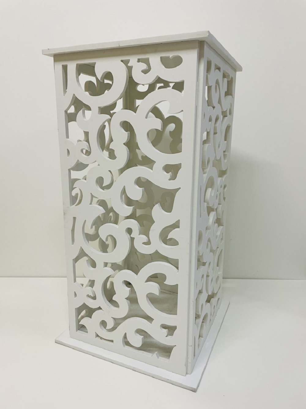 VIMA Decorative Display PVC Stand Pedestal White Color 26